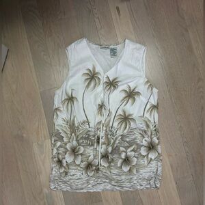 Vintage thrifted vest